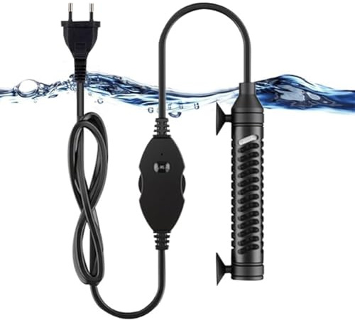 GERUI Aquarium Heizung 35W (1L-15L), Klein Heizstab Aquarium Temperatur