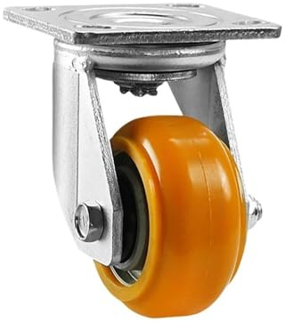 Set di 3 ruote for attrezzature robotiche for carichi pesanti, ruote motrici e direzionali in poliuretano con nucleo in alluminio da 4/5/6 pollici