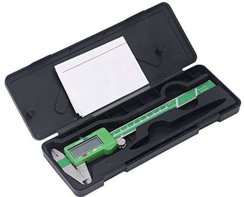 Calibro Digitale con Display, Calibro a Nonio in Acciaio Inox 150mm, Alta Precisione 0,01mm - Misurazioni Accurate, Resistente e Facile da Usare per Uso Industriale