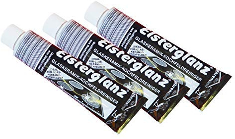 12 x Elsterglanz Glaskeramik-Kochfeldreiniger 150ml, Herd-Reiniger, Polier-Paste