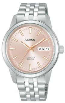 Lorus Reloj automático RL403CX9, Plata, Pulsera