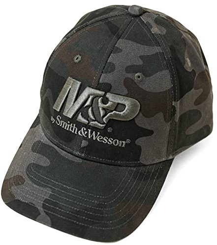 540Brands M&P by Smith and Wesson Offiziell lizenzierte Herrenkappe, Camo/Grau, 56