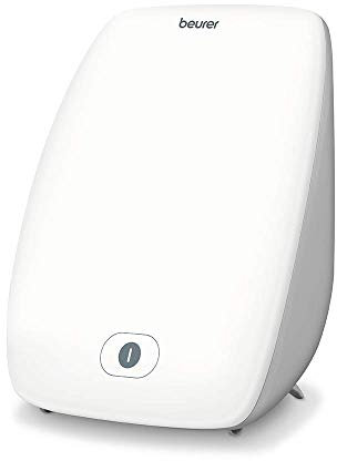 Beurer TL41UK Touch Compact LED SAD Lamp, helps combat seasonal affective disorder & delivers 10,000 lux of light, compact design and UV-free LED light therapy, certified medical device