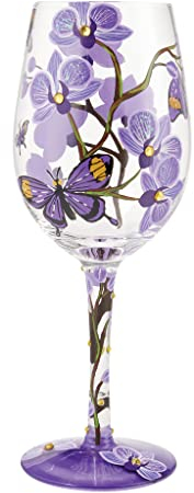 Enesco Copa De Vino Mariposas