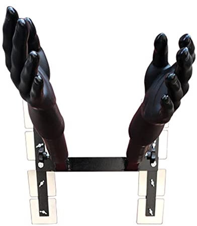 Uomo di Legno Wing Chun Fittizio Cinese di Kung Fu Wing Chun, Obiettivo di Addestramento Delle Arti Marziali a Parete, Pila di Uomo di Primavera di Plastica di Manichino, Wing Chun Fractical Equipment