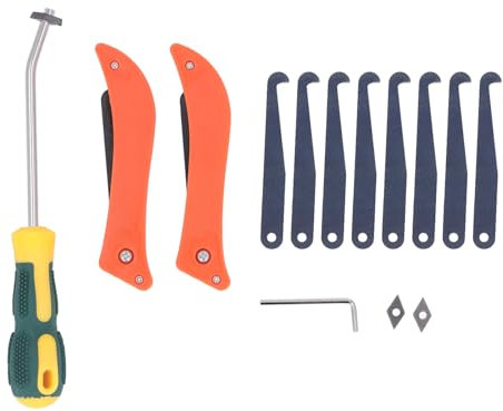 Strumento per La Rimozione della Malta, Strumento per La Rimozione della Malta Sega Ergonomica per Malta E Strumento per Calafataggio Raschietto per La Pulizia dei Giunti delle Piastrelle a 8 Lame