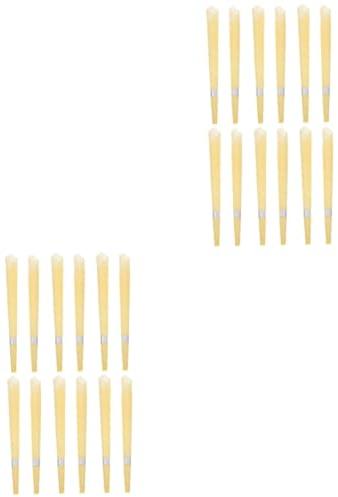 Healvian 24stücke Aromatherapie-stäbe Aus Bienenwachs Praktische Duftkerzen Für Zuhause Entspannende Raumluft Mit Bergamottduft Und Langlebig