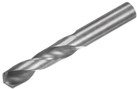 QUARKZMAN Foret en Carbure de Tungstène Yg6X/C3, 8,1 mm (0,319) - Foret Hélicoïdal pour Briser l'Acier Inoxydable, l'Aluminium, le Métal et le Plastique
