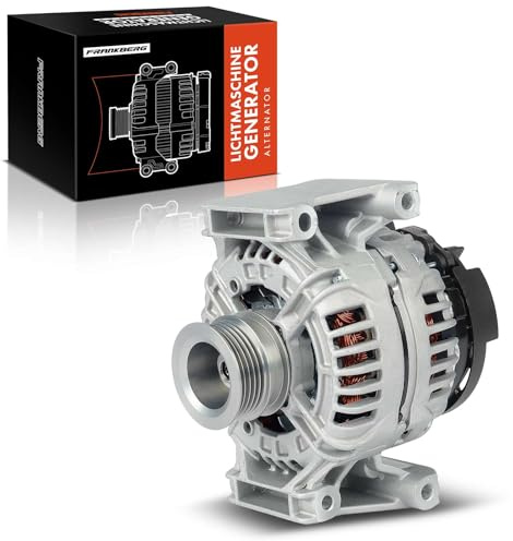 Frankberg Lichtmaschine Generator 0124515096 | Kompatibel mit Vectra (B) Kombi J96, Vectra (B) CC J96, Astra G Caravan T98, Astra MK IV (G) Coupe T98, Speedster E01