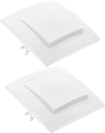 ARTIBETTER 2St Wandschalttafel appartment wohnung Europäischer Standardschalter wandschalter Wandlichtschalter Lichtschalter kontrollieren Wandleuchte-Schalttafel praktischer Schalter PC，