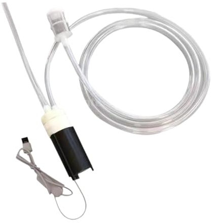 MagiDeal Brauheberpumpe, Haushaltsbrauausrüstung, Weinherstellungszubehör, kompakter Rohrschlauch, Weinheberrohr, elektrische Weinpumpe