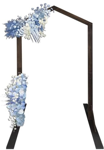 Arche de jardin treillis en bois pour escalade de vigne cérémonie et décoration extérieure, cour, pelouse, fleurs, légumes, fruits, arche
