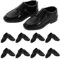 Toyvian 10St Schuhe Puppen Schuhe Schwarze Puppen Sammelbare Puppenkleidung Puppenzubehör Einfach Zu Wechseln Schwarze Miniatur-Herrenschuhe doll Shoes für DIY Und Dekoration