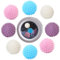 Trockner Ball, 8 Stücke Wiederverwendbare Dryer Balls, Wäsche Wäschetrockner Trocknen Ball, Waschkugel Trocknerkugeln für waschmaschine Wäschetrockner Trockner Bälle Flauschigere Wäsche 4 Farben