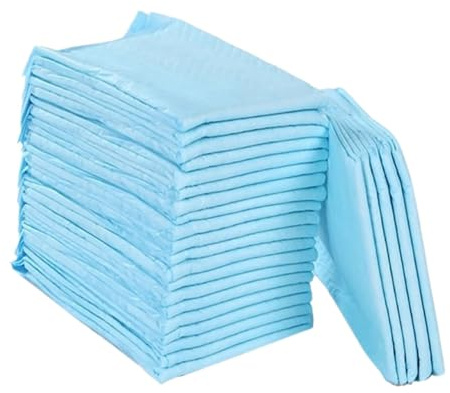 BESPORTBLE Einweg Wickelunterlagen Erwachsene 60x90cm Saugfähige Inkontinenz Pads Mit Auslaufsicheren Kanten Weicher Vliesstoff Vielseitige Einweg Wickelauflage Für Pflege Und Reise
