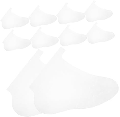 LOLIPPYY 100 Stück Kunststoff Fußabdeckungen Wasserdichte Fußmasken Socken für Fußpflege Spa Pediküre Entspannend und Schützend Geeignet für Damen Tägliche Anwendung