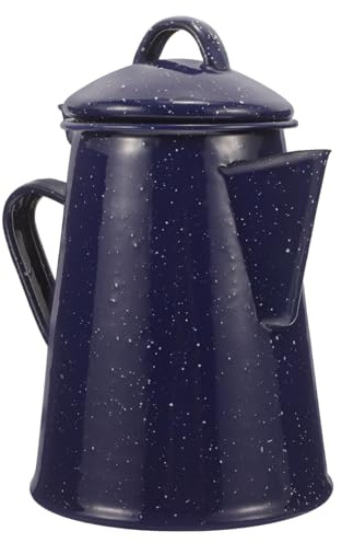 TOYANDONA Emaillierte Kaffeekanne Handkessel Mit Hitzebeständigem Griff 1,2 l Teekessel Für Zuhause Café Und Büro