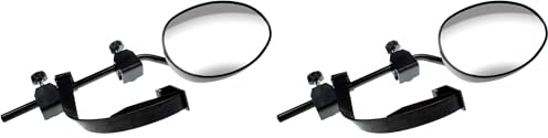 Maypole Deluxe Caravan Towing Mirror Convex Glass Universal Fit Left Hand Right Hand Car Mirror (Pack of 2)