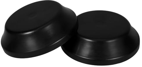 YARNOW Tappi di Ricambio per Ombrelloni da Giardino 2 Pezzi, Puntale per Riparazione Ombrello in Plastica Resistente, Accessori per Ombrelloni da Esterno per Spiaggia, Patio e Campeggio