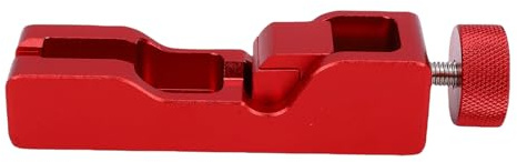 Walmeck Kit di Regolazione della Distanza tra le Candele per Utensili in Acciaio per Misura dello Spessimetro la Maggior Parte delle Candele Filettate con Misura del Tastatore a (Rossa)
