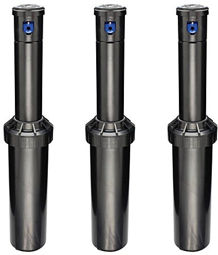 Rain Bird 3504 PC - Arroseur, arrosage, portée DE 4,6 m jusqu'à 10,7 m, 6 Buses Inclus, 3 pièces (3504 PC)