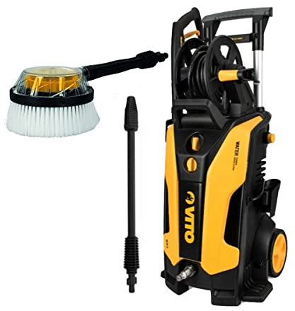 Idropulitrice 150 bar WR3 VITO 2000 W spazzola rotante motore induzione tubo 5 m serbatoio detersivo integrato