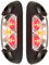 Web Truck 2 x LED luz de gálibo luz de posición 12-24V, 3 colores: blanco, rojo, naranja para camiones, remolques, caravanas, etc.