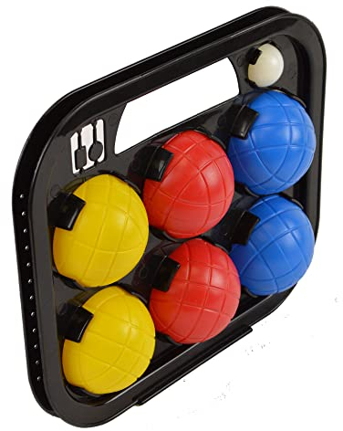 Sporti France Jeu de 6 Boules de pétanque PVC