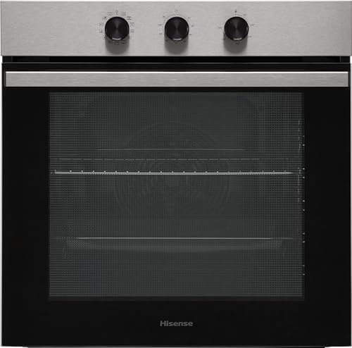 Hisense BI6061CXUK Built In Electric Single Oven and Ceramic Hob Pack - Stainless Steel - A Rated