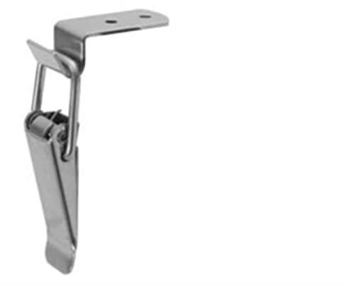 Stainless Steel Spring Loaded Draw Toggle Latch Clamp Clip Set Hasp Latch Catch Clasp Mini Spring Loaded Buckle Door Lock