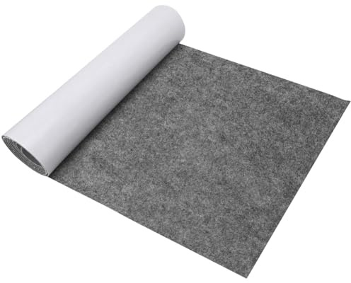 Gohytal Självhäftande filtglidare, självhäftande filt, 40 x 200 cm, självhäftande, klibbigt multifunktionellt lim, självhäftande filt, möbelglidare, filt för gör-det-själv-låda, liner, fotoram, soffa,