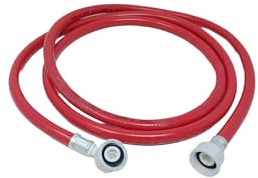 Haay Tools Universal Washing Machine Hot and Cold Water Fill Inlet Pipe Feed Hose (2.5m)