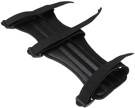 Gogogmee Bogenschießen Armschutz Aus Rindsleder Verstellbares Armband Schutzausrüstung Für Unterarm Geeignet Für Rechts Und Linkshänder Leicht Und Atmungsaktiv Zubehör Für Training Und Jagd