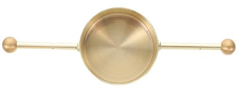 Alipis Tasse Doseuse pour Barman Double Bille 50/100 ML en Acier Inoxydable Doré Polyvalente pour Cocktails, Sirop Et Liqueur, Usage Professionnel Et Domestique