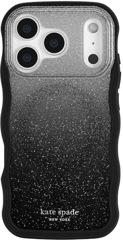 Kate Spade New York iPhone 17 Pro Case - Compatible with MagSafe - Designer Phone Case - Wavy Nightfall