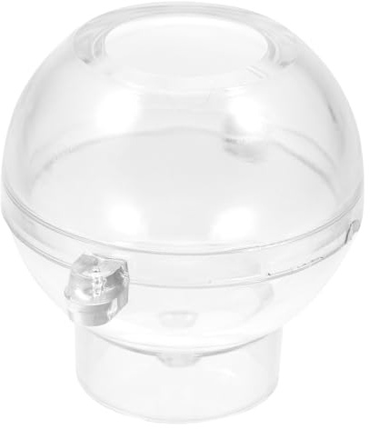 GARVALON Stampo per Candele Sfera Trasparente in Plastica Resistente Forma Rotonda per Fai da Te Aromaterapia Facile da Sformare e Riutilizzabile Adatto per Decorazioni Casa e Feste