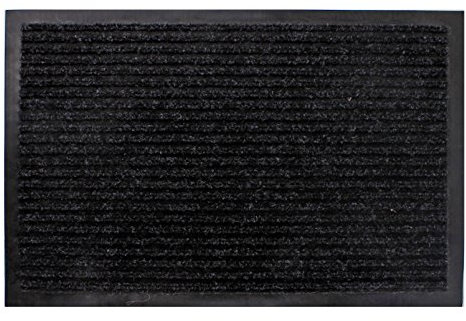 Spetebo Schmutzfangmatte schwarz - 180 cm x 120 cm - Fußmatte Fußabtreter Türmatte Außen