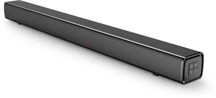 Panasonic SC-HTB100 Soundbar, 2.0 Kanäle, HDMI, USB, Wandmontage, 45 Watt, Bluetooth, leistungsstarker Sound, ideal für TV, Schwarz, 76,2 x 5,8 x 6,8 cm