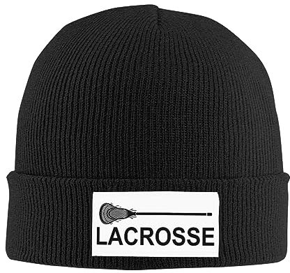 Strickmütze Lacrosse Beanie Mütze Daily Beanie Hut Bequeme Beanie Hat Für Fischen Travel Running