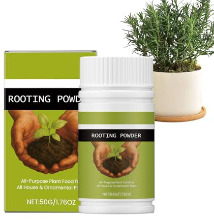 Yongmcxhhj Polvere Radicante per Piante da Interno | 50 g Assorbimento Rapido Solubile | Concime Per Piante Indoor E Da Interno,Per Ortaggi Orchidee Succulente Agrumi Ortensie Alberi Da Frutto Pothos