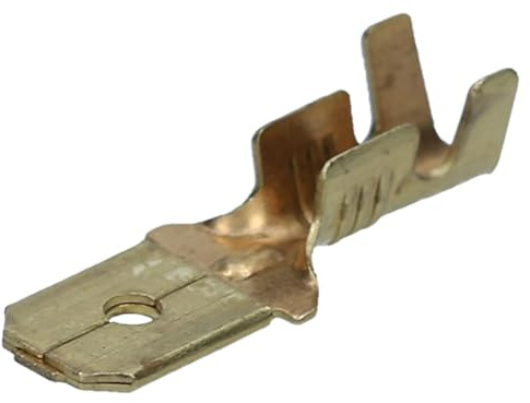 Capicorda Innesto Maschio Nudo Sez.1-2,5Mmq 6,3X0,8 (100 PEZZI) - CEMBRE BN-MA608
