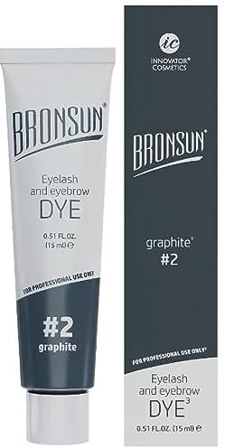 Tinte para cejas y pestañas para colorear – Instant Eyebrows and Lashes colores de larga duración 15 ml (grafito N°2)