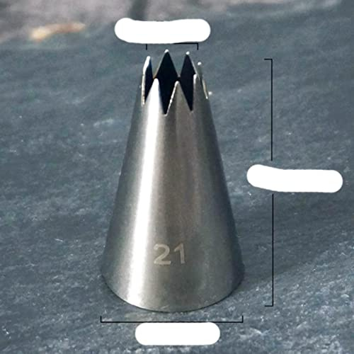 #13-22 Icing Nozzle Stainless Steel Small Size Piping Tip Cake Decorating Tips Royal Icing Pastry Tip Tools Bakeware-China,21
