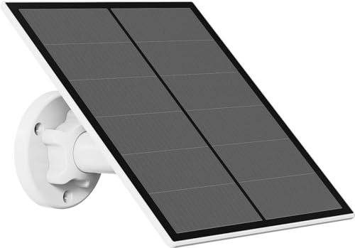 revolt Solarpanel 5V: Solarpanel für Akku-IP-Kameras mit USB-C, 5 Watt, 5 V, IP65 (5 Volt Solar Panel, Solarmodul 5V, PV)