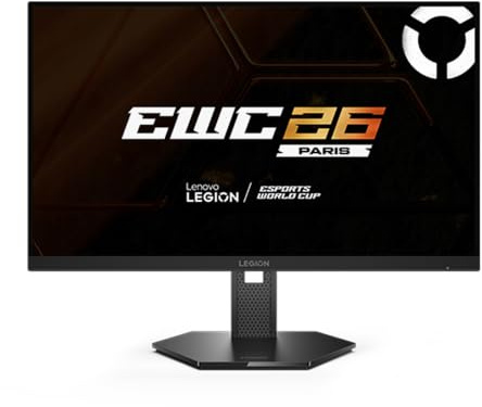 Lenovo Legion 27U-10 | 27 UHD Gaming Monitor | 160Hz | 0.5ms | Gaming | 3840x2160 | 4K Auflösung | HDMI 2.1 | DisplayPort | Höhenverstellbar | Entspiegelt |AMD FreeSync Premium | Schwarz