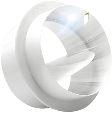 Clapet anti-retour pour extracteur de conduit, clapet anti-retour pour tuyau en PVC, prévention du clapet d'aération blanc 100mm
