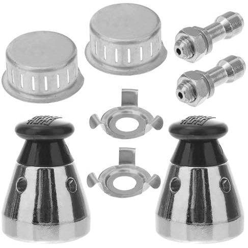Angoily Pressure Cooker Jigger Valve 8Pcs Replacement Parts Steam Release Function for Safe Kitchen Use (80Kpa)