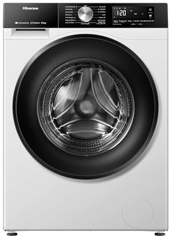 Hisense 3S Series WD3S9043BW3 Wifi Connected 9Kg / 6Kg Washer Dryer with 1400 rpm - White - D Rated [Wash&Dry], A Rated [Wash Only]
