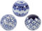 BESPORTBLE 3st Dekokugel Aus Keramik Schwimmender Pool Delfter Blau Blaue Porzellankugeln Amphore Garten Aquarium Blickkugel Aus Keramik Glaskugeln Dekorative Kugeln ?e Wandbehang Terrarium