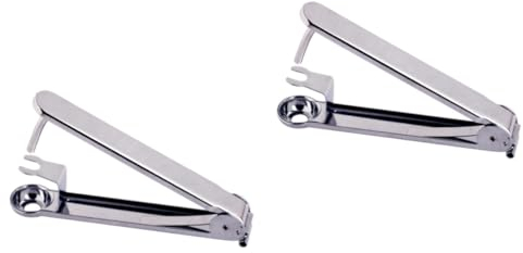 IMIKEYA 2 Stk Olivenentkerner Kernschneider Metallkratzer Olivenentferner Pflaumenentkerner Obst-gemüse-werkzeuge Pitter-werkzeug Oliver Pitter Kirschentkerner Birnenentkerner Enukleiert